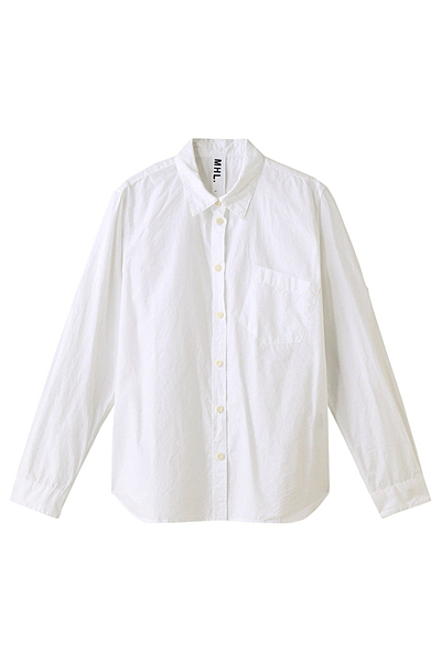 【MHL.】コットンシャツ