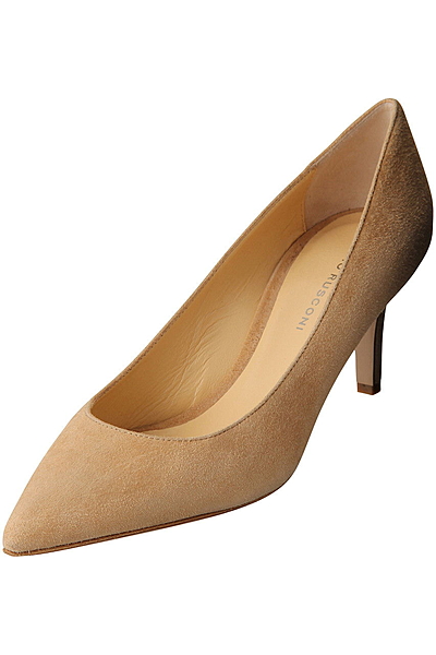 スエードポインテッドトゥパンプス