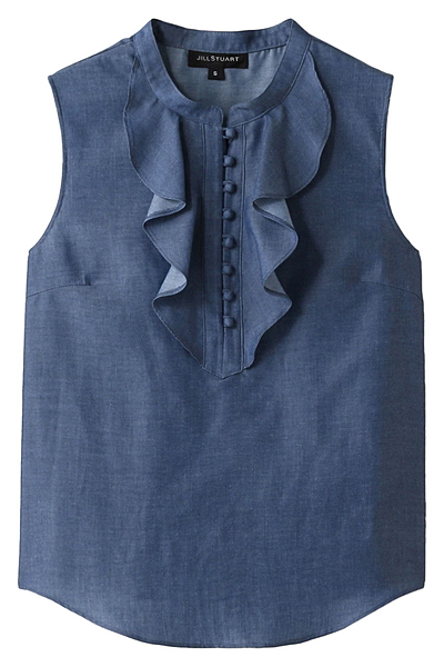 キャリーダンガリーブラウス