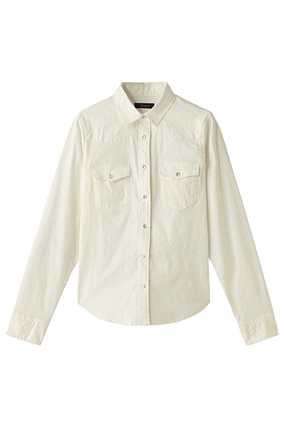 レギュラーデニムシャツ