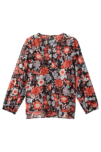 ヴィンテージ花柄ボリュームBL