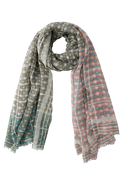 チェックストール