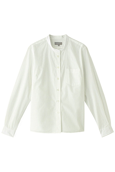 バンドカラーシャツ