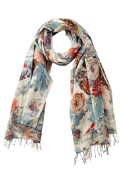 フラワープリントストール