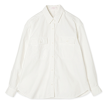 グラフィックミリタリーシャツ