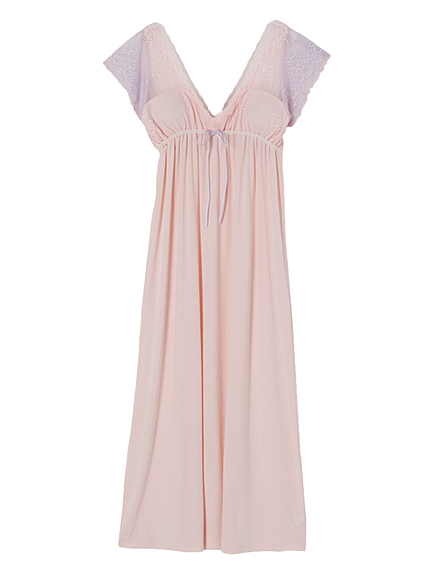 【MD×PJ】 カラーメルティパデットドレス