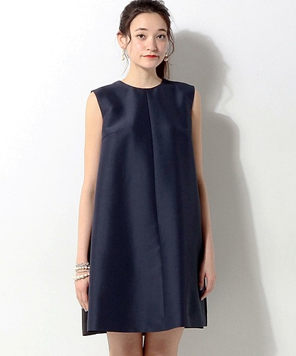 ＜FLICKA（フリッカ）＞ カラーブロック テントドレス