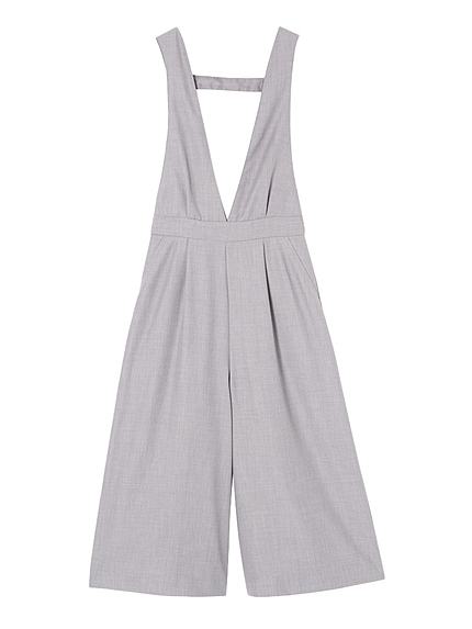 【MODE】フロントVネックガウチョロンパース