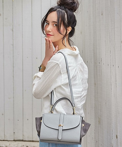 MARCO BIANCHINI CR フラップ 2WAYショルダーバッグ