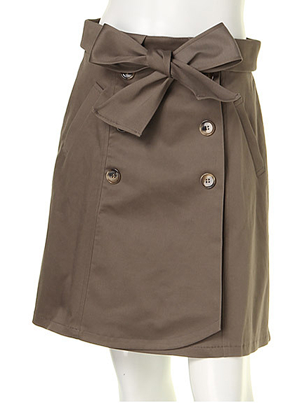 Aライントレンチスカート(86136341)