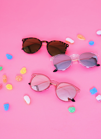 サイクルフレームミラーサングラス・全6色・d46078