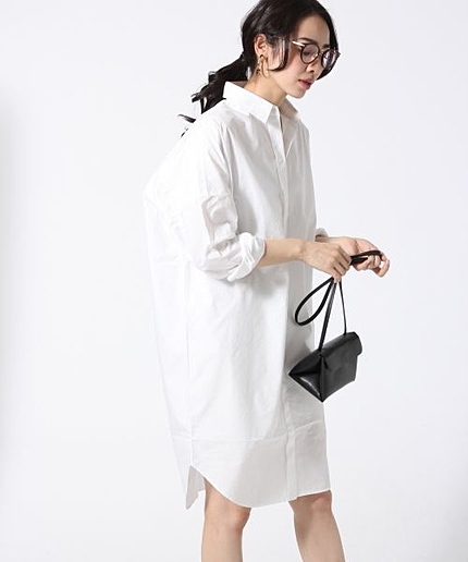 Ｃボーイフレンドシャツワンピース