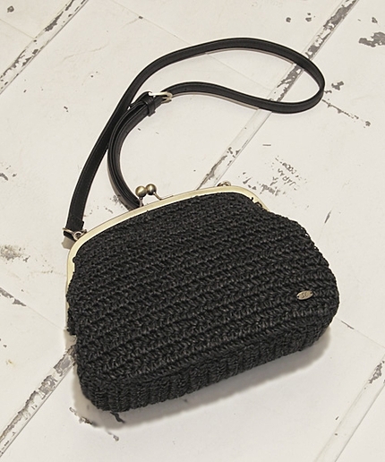 ペーパーかま口ショルダーバッグ