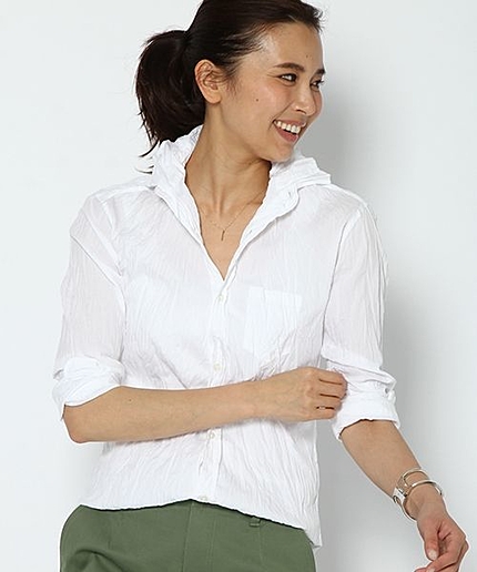 【VERY4月号掲載】シワシャツ（16ＳＳ　ホワイト）