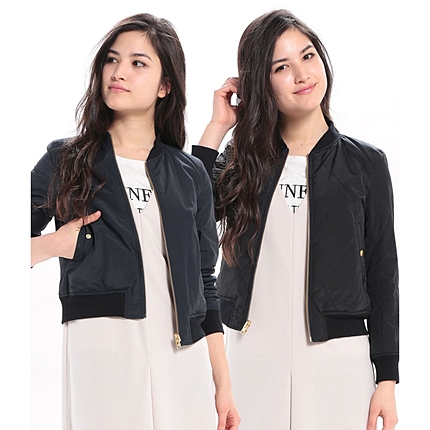 リバーシブル中綿ブルゾン