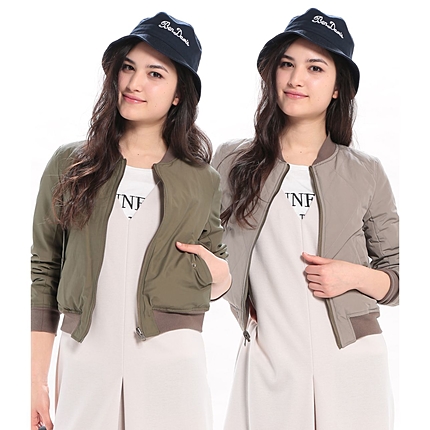 リバーシブル中綿ブルゾン