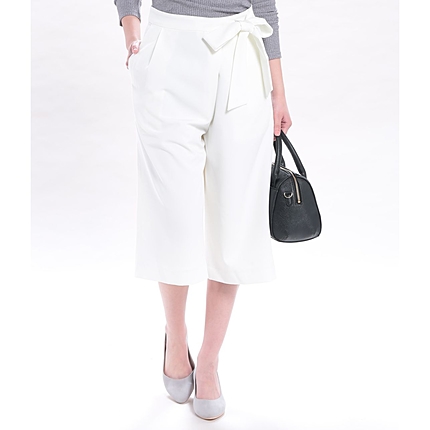 リボンカシュクールガウチョパンツ