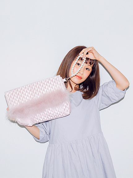 【高橋愛コラボ】マラボーキルティングクラッチ