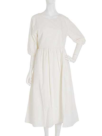 【高橋愛コラボ】Backボタンワンピース