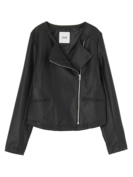 SPRINGフェイクレザージャケット