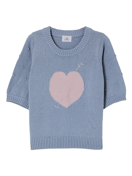 キューピッドハートニット