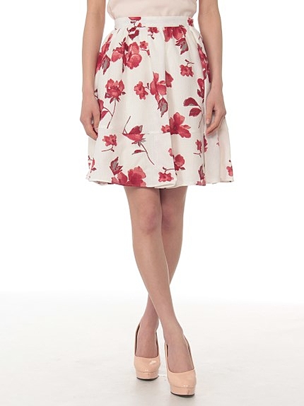 シームフラワースカート