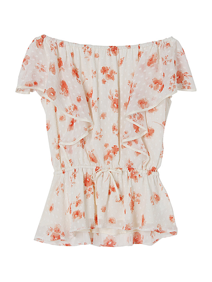 フラワードットオフショルBL