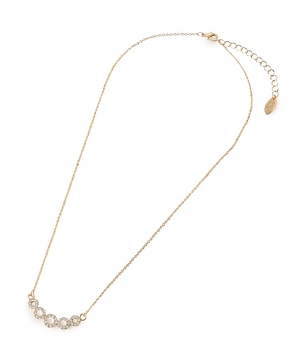 サークルラインショートネックレス