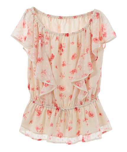 フラワードットオフショルBL