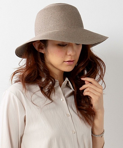 JC ペーパー つば広 ハット / 帽子 / HAT / 日よけ