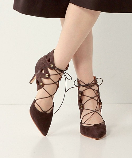 ◇UBMF PTD レースアップ パンプス†◇