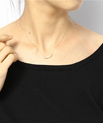 ＜AURORA GRAN（オーロラグラン）＞ CINQ K10/SLV/ネックレス