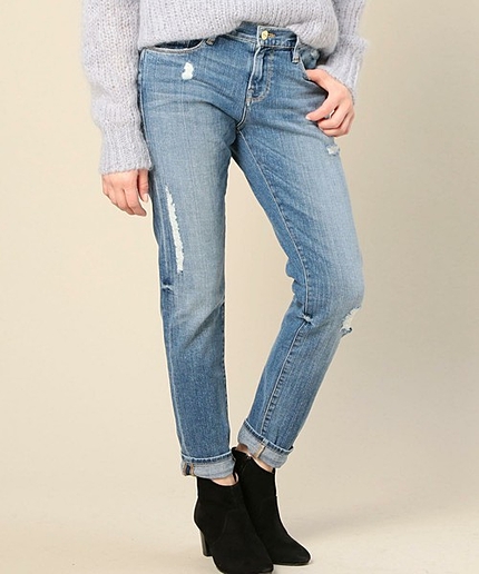 BY FRAME DENIM  LE GARCON クラッシュデニム о