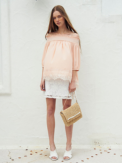 レース台形ミニSK