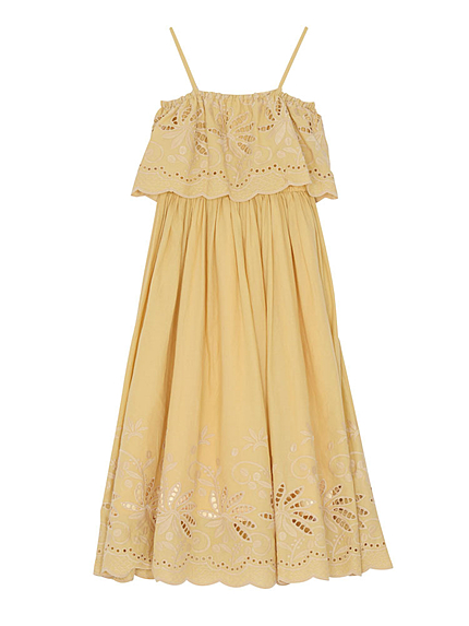 【DUO】 カットワークキャミワンピース