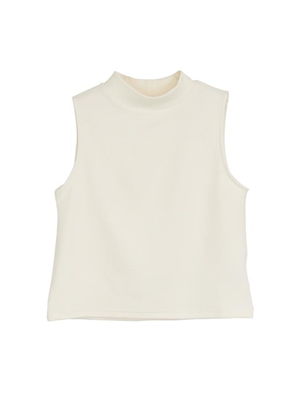 ノースリーブクロップドトップス