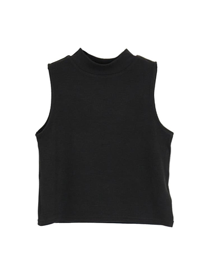 ノースリーブクロップドトップス