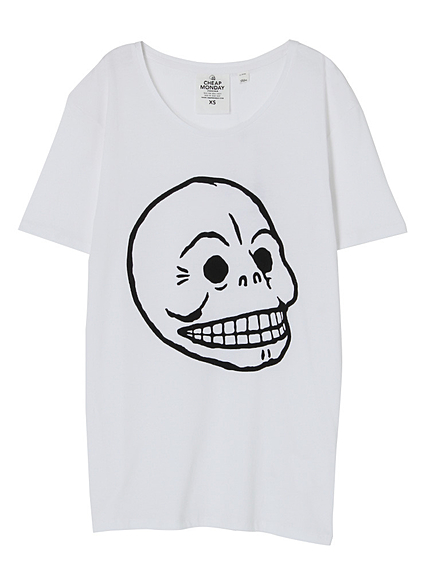 【CASUAL】CHEAP MONDAY Skull Tee