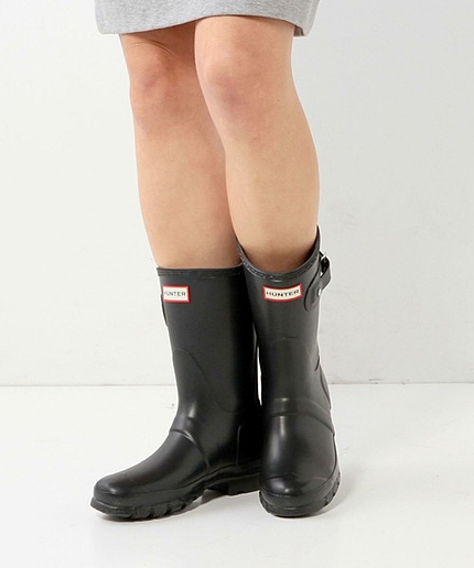 ＜HUNTER＞ Original Short レインブーツ *