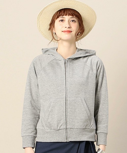 BY ショートワイドジップパーカ o