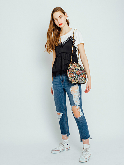 ビスチェレイヤードT