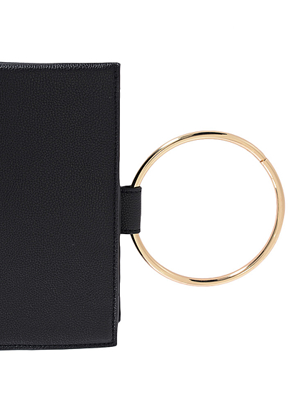 メタルフープハンドクラッチ