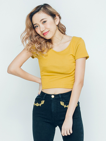 シンプルショートTシャツ