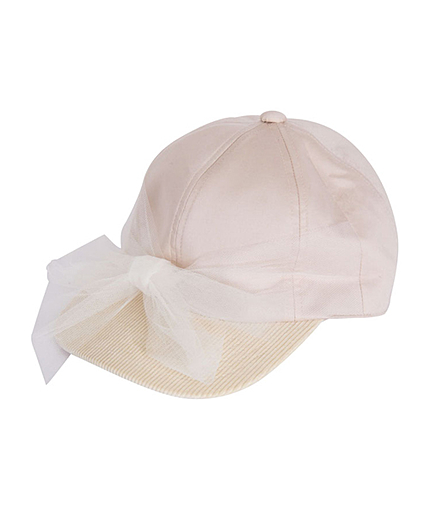 チュールリボンcap