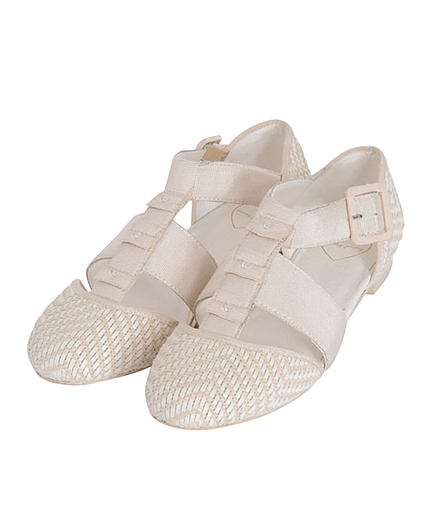 グログランベルトシューズ