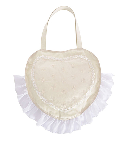 ハートフリルトート