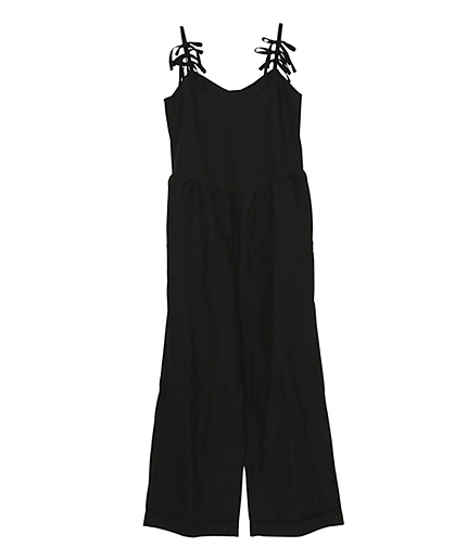 ショルダーリボンオールインワン