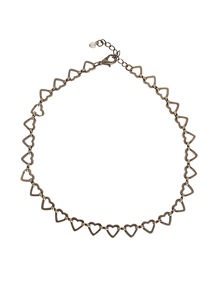 ハートチェーンネックレス