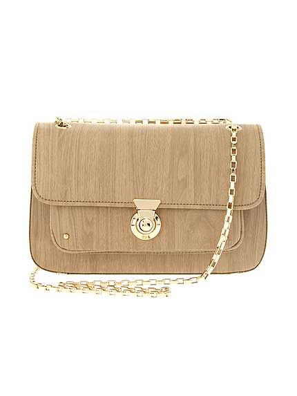 【LIFE】ウッドコンビショルダーBAG