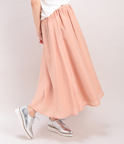 ギャザーマキシスカート